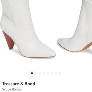 Treasure & Bond Scope Bootie White